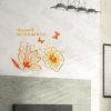 Enormous Flowers- Wall Decals Stickers Appliques Home Dcor