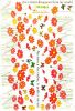 Butterfly And Flowers - Wall Decals Stickers Appliques Home Dcor