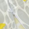Yellow Pillow Cover Home Decor Double Sided Gray Decorative Cushion Case