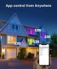4 Pack Smart Light Bulbs A19 E26 RGB Multicolor Work Google Home Alexa