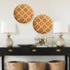 Bamboo Woven Round Basket Tray