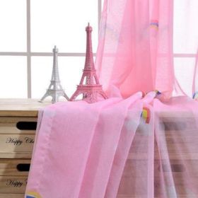 Rainbow Children Boys And Girls Bedroom Den Blackout Curtain Cloth (Color: 4style)